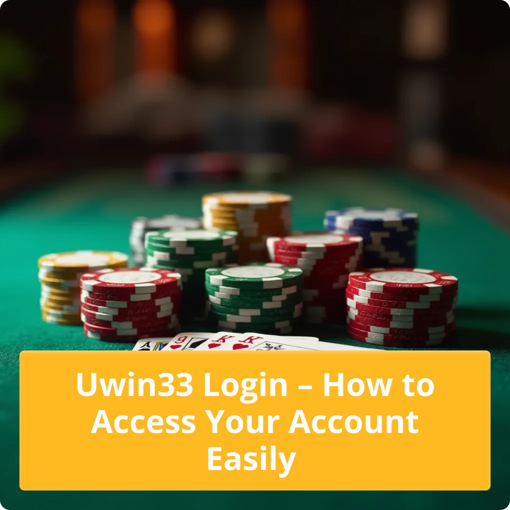 Uwin33 Login – How to Access Your Account Easily – Step-by-step instructions Uwin33 Login – How to Access Your Account Easily